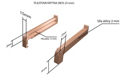 krytka PVC 25